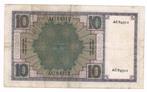 10 gulden 5 maart 1924 Zeeuws meisje, Postzegels en Munten, Bankbiljetten | Nederland, Ophalen of Verzenden, 10 gulden, Los biljet