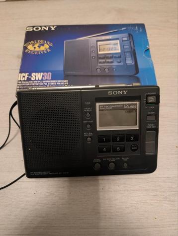 Sony ICF-SW30 Wereldontvanger - Zo goed als nieuw! beschikbaar voor biedingen