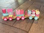 Little Dutch houten blokken trein + extra krat met blokken, Ophalen of Verzenden, Zo goed als nieuw, Overige typen