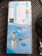 Beker Sifon Chroom - Nieuw!, Doe-het-zelf en Verbouw, Sanitair, Ophalen of Verzenden, Nieuw, Chroom, Wastafel