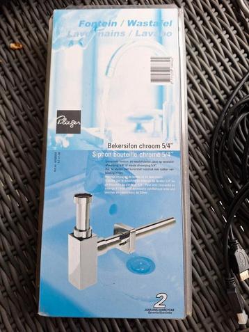 Plieger beker Sifon Chroom - Nieuw! beschikbaar voor biedingen