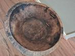 Te koop grote oude schaal 67cm diameter., Ophalen, Zo goed als nieuw, Rond, Hout