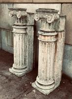 2 antieke zandsteen pilaren 150cm hoog, Antiek en Kunst, Curiosa en Brocante, Ophalen of Verzenden