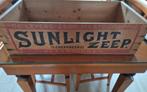 Vintage Sunlight zeep kist, Verzamelen, Ophalen, Gebruikt, Gebruiksvoorwerp