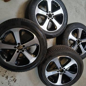 Te koop 4 lichtmetalen velgen en banden voor Mercedes GLC  beschikbaar voor biedingen
