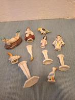 Art Deco - porseleinen half dolls / poppetjes en vogels, Antiek en Kunst, Ophalen of Verzenden