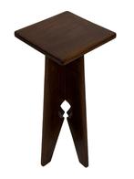 Art Deco bijzettafel zuil jaren 30 minimalist design, Huis en Inrichting, Tafels | Bijzettafels, Ophalen, Gebruikt, Art Deco, Art Deco