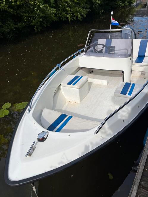 Ryds 440 GT, Watersport en Boten, Vis- en Consoleboten, Gebruikt, 30 tot 50 pk, 3 tot 6 meter, Benzine, Buitenboordmotor, Polyester