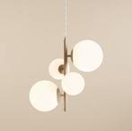 Moderne hanglamp Balia beige, Huis en Inrichting, Lampen | Hanglampen, Ophalen of Verzenden, Zo goed als nieuw, Minder dan 50 cm