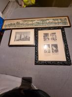 3 antieke schilderijen, Antiek en Kunst, Ophalen of Verzenden