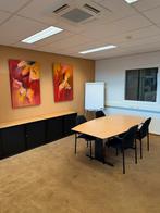 Drentea Kantoor bureau tafel stoelen roldeurkasten kast, Ophalen, Zo goed als nieuw