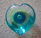 Zware art glass design presse papier Hart, Antiek en Kunst, Antiek | Glas en Kristal, Ophalen of Verzenden