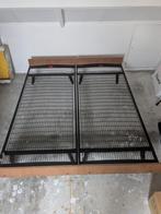 Twee eenpersoonsbedden 1.90 x 80 cm, Huis en Inrichting, Ophalen, Gebruikt, Eenpersoons, 190 cm of minder