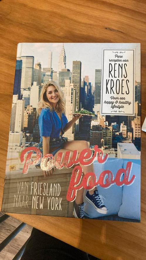Rens Kroes - Powerfood - Van Friesland naar New York, Boeken, Kookboeken, Ophalen of Verzenden