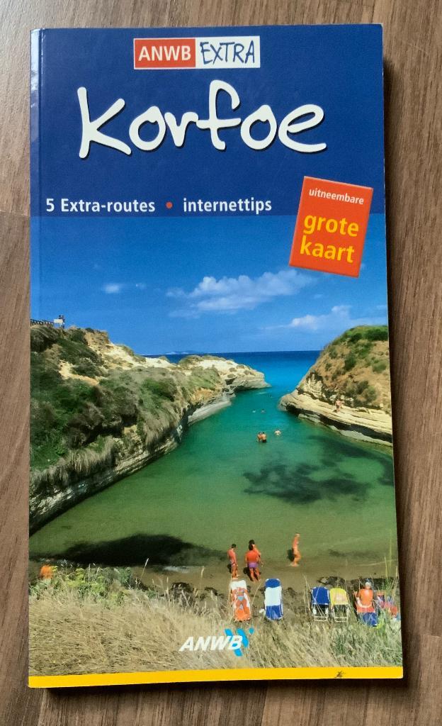 ANWB Extra Reisgids Korfoe, Griekenland, Boeken, Reisgidsen, Zo goed als nieuw, Reisgids of -boek, Europa, ANWB, Ophalen of Verzenden