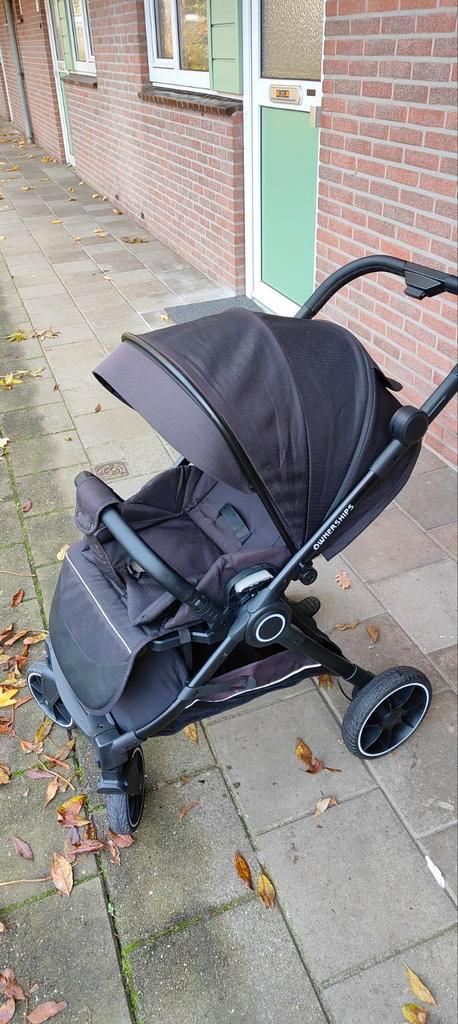 Donkergrijze Kinderwagen - Ouderwetse Kwaliteit, Kinderen en Baby's, Kinderwagens en Combinaties, Nieuw, Kinderwagen, Overige merken
