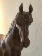 Brocante paard van leer, 40 (!) cm hoog, Ophalen of Verzenden