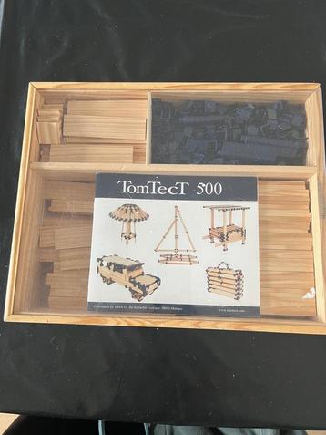 Tomtect 500 Houten Bouwstenen beschikbaar voor biedingen