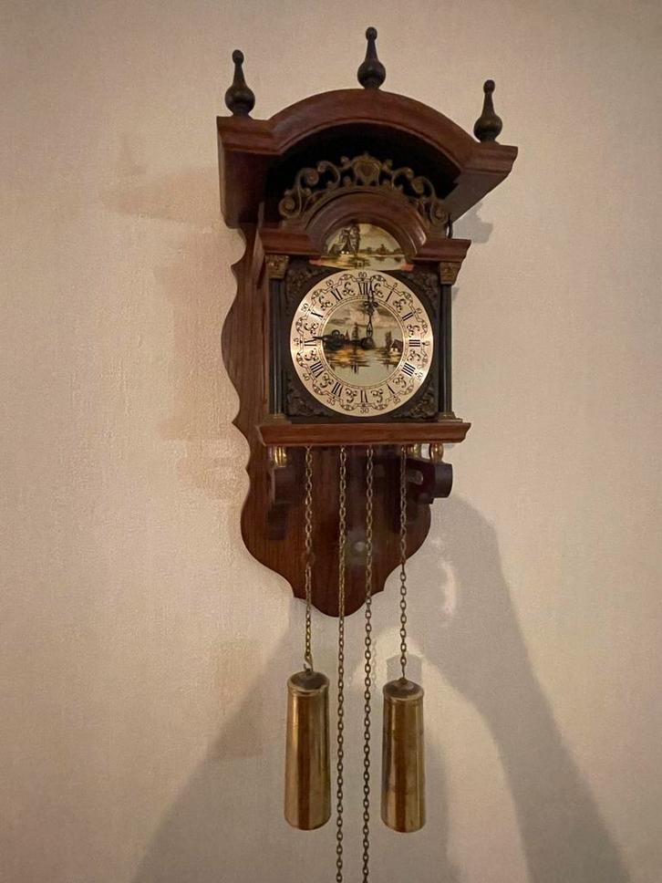 Antieke Twentse Klok met Gewichten, Antiek en Kunst, Antiek | Klokken, Ophalen