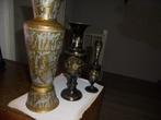 3 oude messing vaas  gieter vaas, Antiek en Kunst, Antiek | Vazen, Ophalen of Verzenden