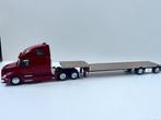 Rode Amerikaanse Volvo met platte trailer van Tonkin, Ophalen of Verzenden, Nieuw, Bus of Vrachtwagen, Overige merken