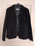 Zwarte jas suede leer maat M – nieuw, Ophalen of Verzenden, Nieuw, Maat 38/40 (M), Zwart