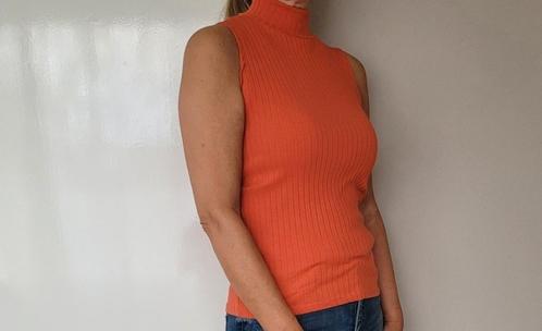 Erg leuke top XS oranje, Kleding | Dames, Tops, Zo goed als nieuw, Maat 34 (XS) of kleiner, Oranje, Zonder mouw, Ophalen of Verzenden