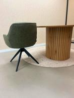 4x Groen - Luxe draaistoelen - Laatste sets, Huis en Inrichting, Stoelen, N, Overige kleuren, N, Nieuw