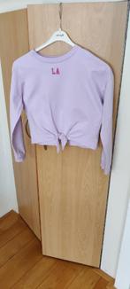Sweater met knoop van stof aan de voorkant/ H&M/ maat 146, Meisje, Trui of Vest, Ophalen of Verzenden, Zo goed als nieuw