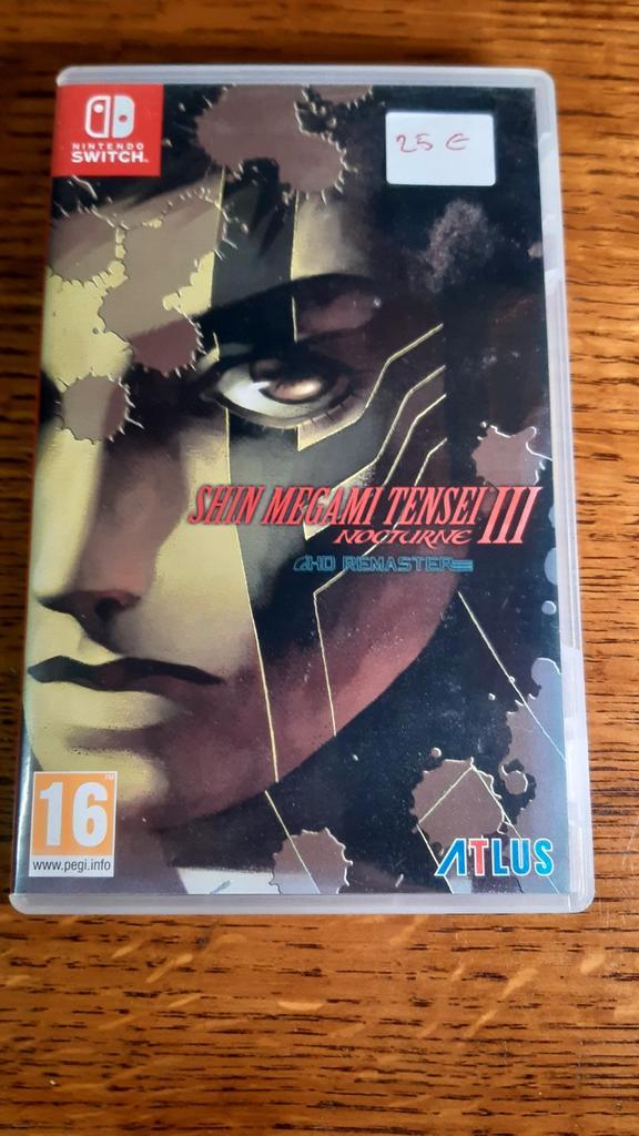 Shin Megami Tensei III Nocturne HD Remaster, Spelcomputers en Games, Games | Nintendo Switch, Zo goed als nieuw, Role Playing Game (Rpg)