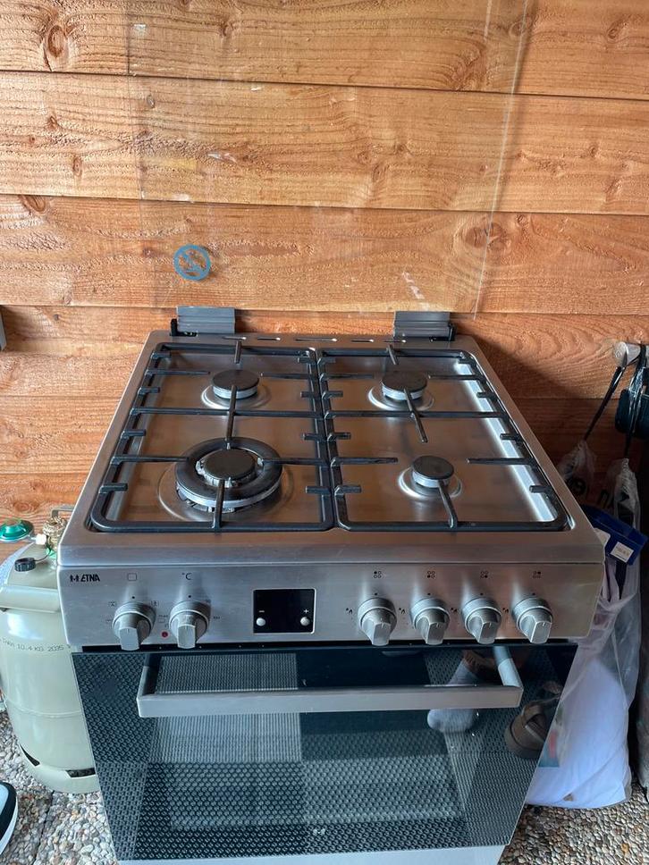 Etna Fornuis met Oven - Gebruikt, Witgoed en Apparatuur, Ovens, Gebruikt, Vrijstaand, Oven, 45 tot 60 cm, Ophalen of Verzenden