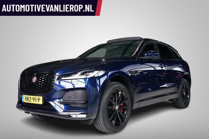 Jaguar F-PACE 2.0 P400e PHEV AWD | PANO | MERIDIAN | 360 C, Auto's, Jaguar, Bedrijf, Te koop, F-Pace, 360° camera, 4x4, ABS, Adaptive Cruise Control