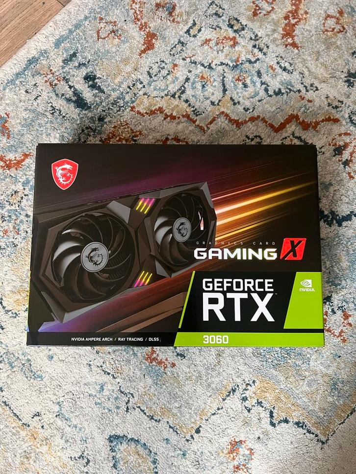 MSI RTX 3060 12GB Videokaart - Topstaat!, Computers en Software, Videokaarten, Gebruikt, Nvidia, PCI-Express 4.0, GDDR6, HDMI