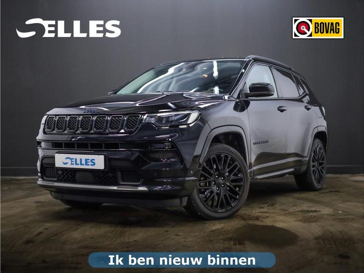 Jeep Compass 4xe 240 Plug-in Hybrid Electric S | Lederen Bek, Auto's, Jeep, Bedrijf, Te koop, Compass, 4x4, ABS, Achteruitrijcamera