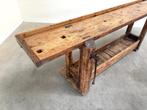 Oude antieke werkbank dressoir jaren 40 50 60, Ophalen