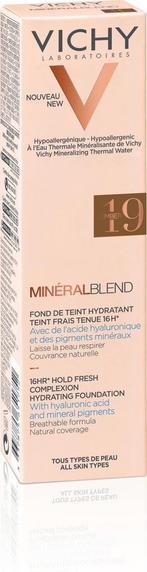 Vichy Minéralblend Foundation 19 Umber 30 ml, Verzenden, Nieuw, Gehele gezicht, Camouflage