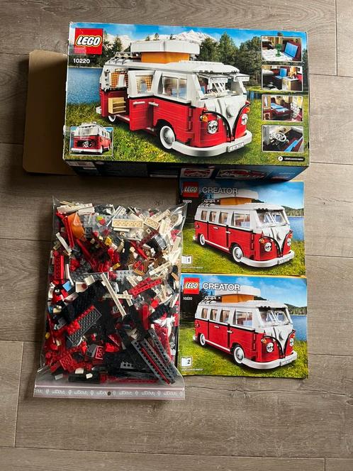 Lego set 10220 camperbus, Kinderen en Baby's, Speelgoed | Duplo en Lego, Gebruikt, Ophalen