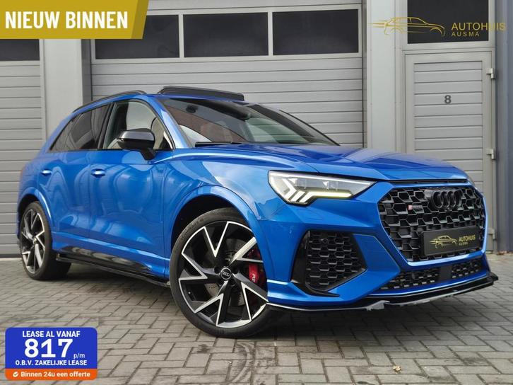 Audi RS Q3 2.5 TFSI 400PK/Pano/B&O/RS-Zetels/ACC/Maxton/360/, Auto's, Audi, Bedrijf, Te koop, RSQ3, 360° camera, 4x4, ABS, Achteruitrijcamera