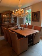 Stoelen set 6 stuks met wieltjes, Huis en Inrichting, Complete eetkamers, Ophalen, Gebruikt