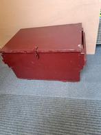 Oude houten kist, Minder dan 50 cm, Minder dan 50 cm, Gebruikt, Ophalen of Verzenden