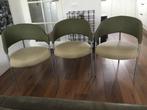 3 design stoelen, zien er nog mooi uit!,, Huis en Inrichting, Stoelen, Ophalen, Overige kleuren, Drie, Zo goed als nieuw