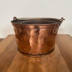 Prachtige oude koperen ketel, Ophalen of Verzenden, Koper