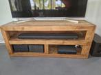 Tv meubel van hout, Minder dan 100 cm, 25 tot 50 cm, Gebruikt, Ophalen