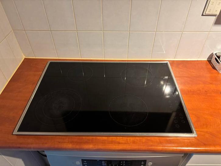 Atag Keramische Kookplaat - 4 Zones, Witgoed en Apparatuur, Kookplaten, Gebruikt, Inbouw, Keramisch, 4 kookzones, Ophalen of Verzenden