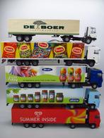 Lion Toys - 5x DAF miniatuur vrachtwagens 1:50, Hobby en Vrije tijd, Modelauto's | 1:50, Ophalen of Verzenden, Gebruikt, Bus of Vrachtwagen