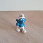 Vintage bully smurf figuurtje, Verzenden, Gebruikt