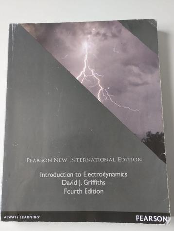 Introduction to Electrodynamics, David J Griffiths, 4th Ed. beschikbaar voor biedingen