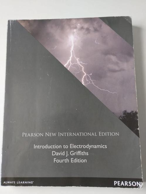 Introduction to Electrodynamics, David J Griffiths, 4th Ed., Boeken, Studieboeken en Cursussen, Gelezen, WO, Beta, Ophalen of Verzenden