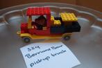 Lego Fabuland Bernard Bear pick-up truck 329, compleet, Ophalen of Verzenden, Gebruikt, Complete set, Lego