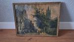 Vintage schilderijlijst met afbeelding Delft, Antiek en Kunst, Kunst | Schilderijen | Klassiek, Ophalen